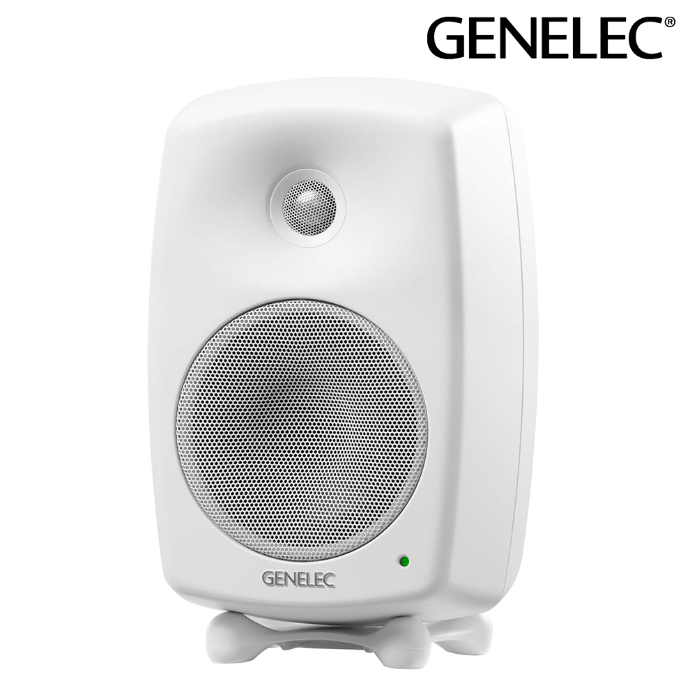 GENELEC 8030C 白色 5吋 喇叭 一對