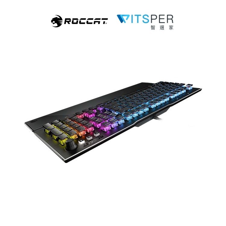 ROCCAT  Vulcan  121 AIMO 機械電競鍵盤 紅軸–中字(幻彩黑)