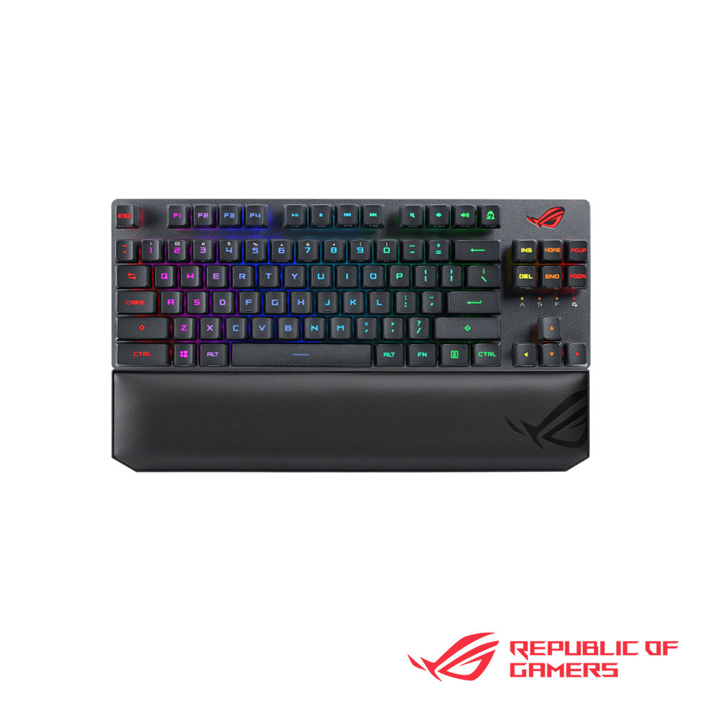 ROG Strix Scope RX TKL Wireless Deluxe 無線 光軸電競鍵盤 青軸 紅軸